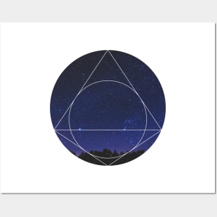 Magical Universe Geoemtric Photography Posters and Art